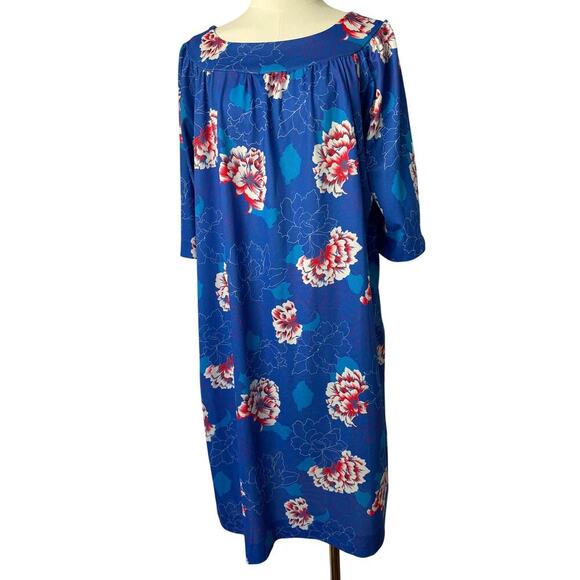 Vintage Floral House Dress - Picture 1 of 15